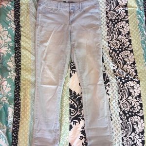 Light blue skinny jeans
